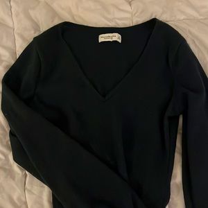 Ultra Cozy Abercrombie and Fitch Brown Wool-like Body Suit!
